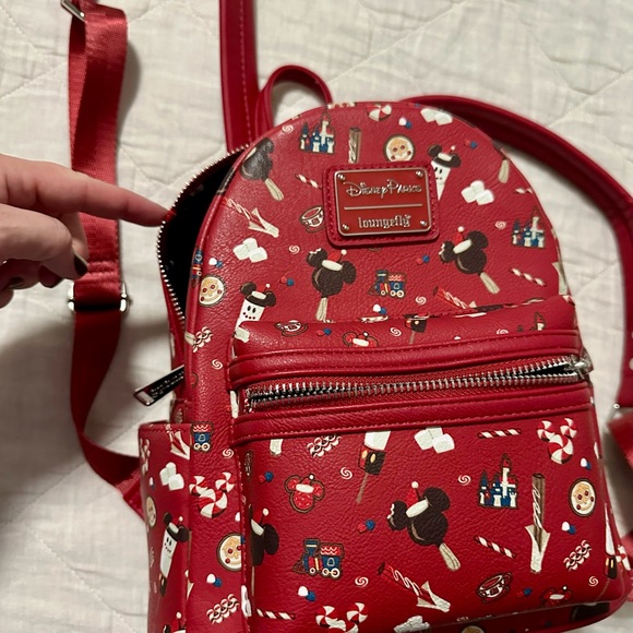 Disney Loungefly Holiday Snacks Mini Backpack - Picture 9 of 9